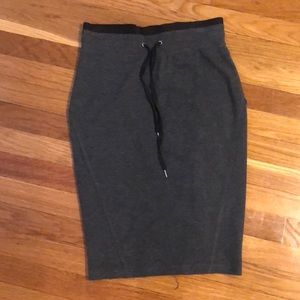 Rachel Roy Gray Knit Skirt